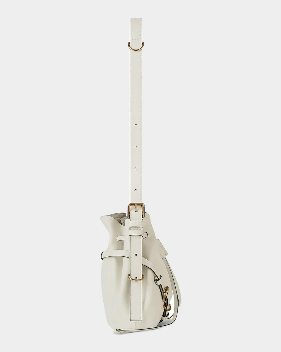 Givenchy Voyou Small Buckle Shoulder Bag in Leather | Thumbnail 8 Givenchy Voyou Small Buckle Shoulder Bag in Leather | Thumbnail 8