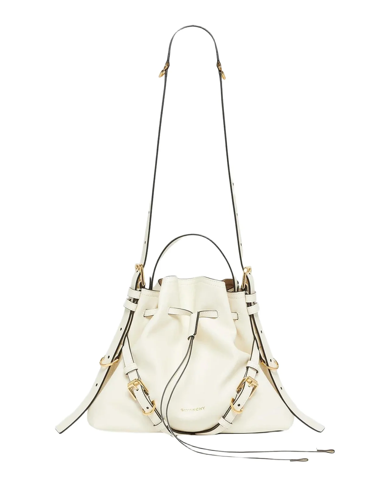 Givenchy Voyou Small Buckle Shoulder Bag in Leather