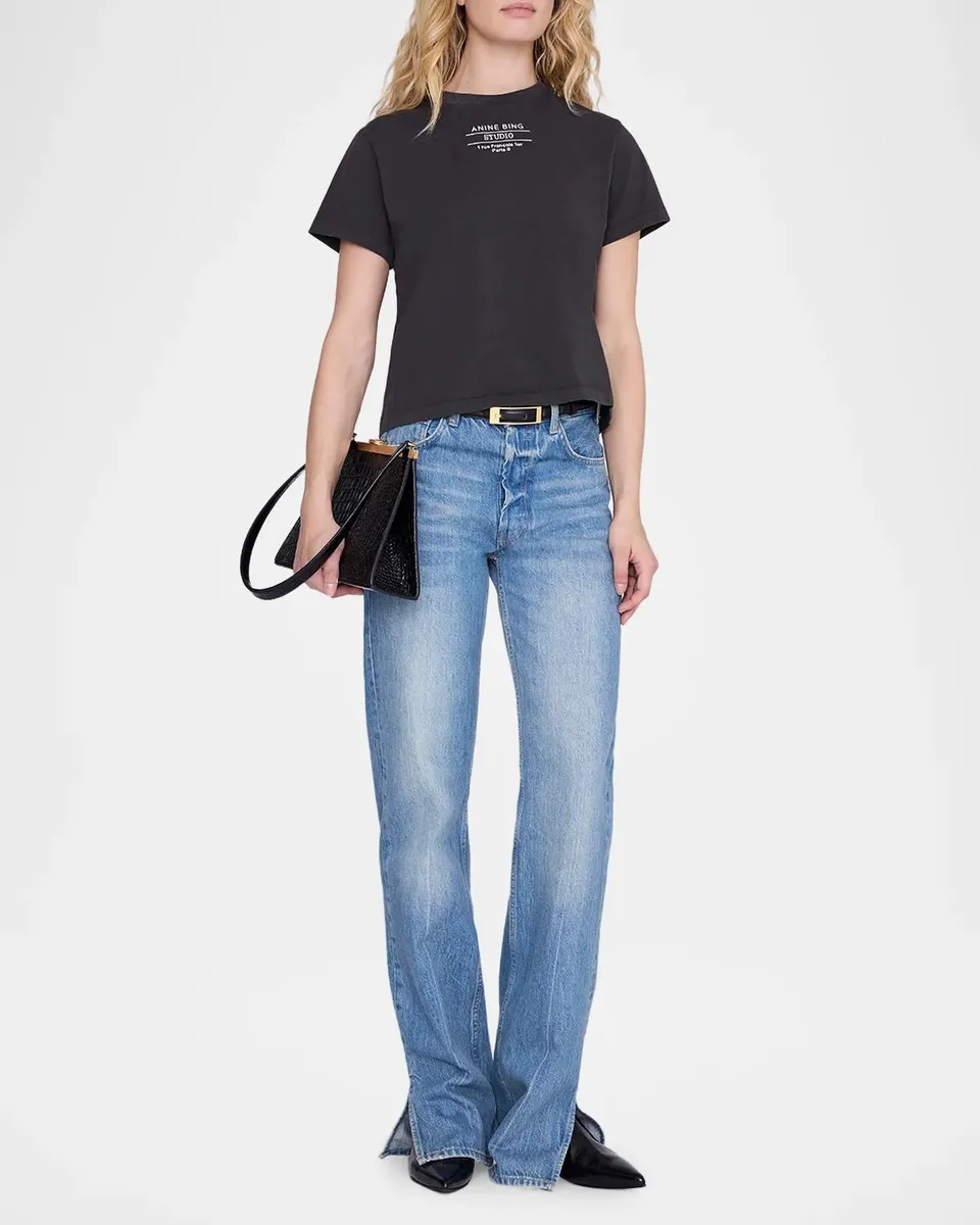 Anine Bing Shelley Studio Baby Tee | Thumbnail 2