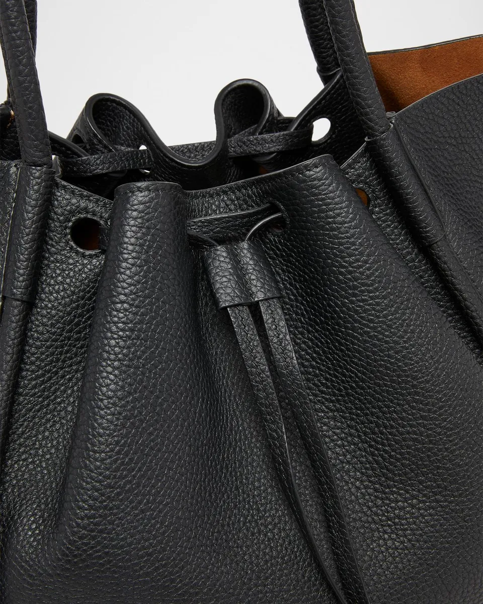Proenza Schouler Large Ruched Leather Tote Bag | Thumbnail 6