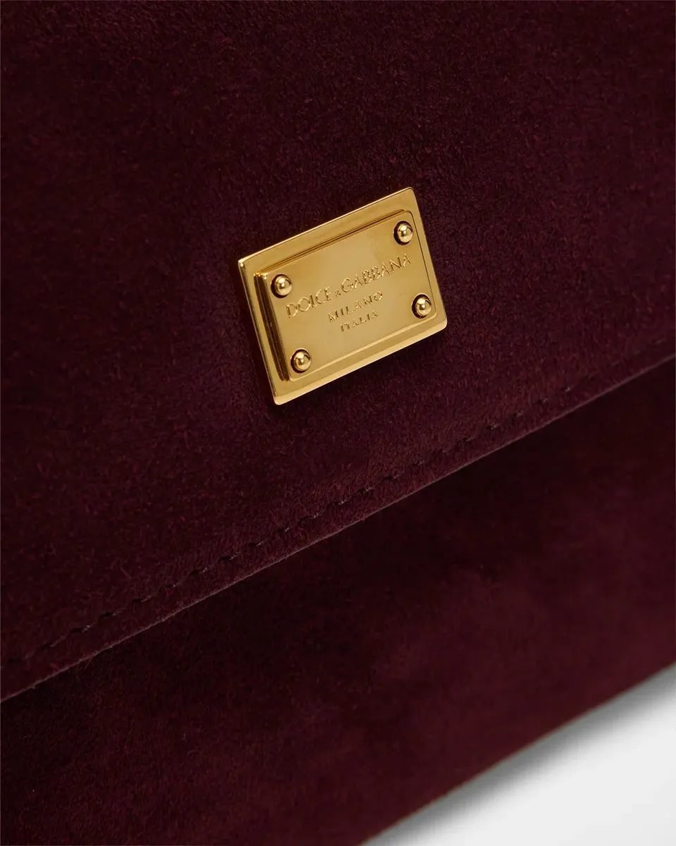 Dolce & Gabbana My Sicily Suede Top Handle Bag | Thumbnail 6 Dolce & Gabbana My Sicily Suede Top Handle Bag | Thumbnail 6