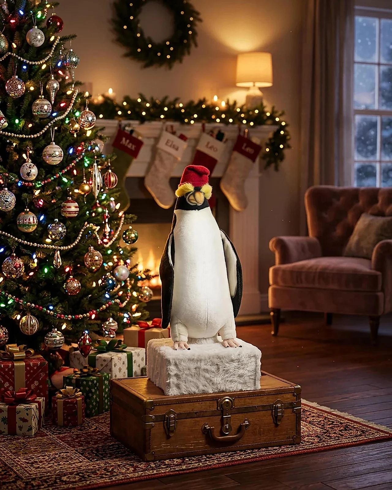 Universal Statues Frosty The Penguin Figurine