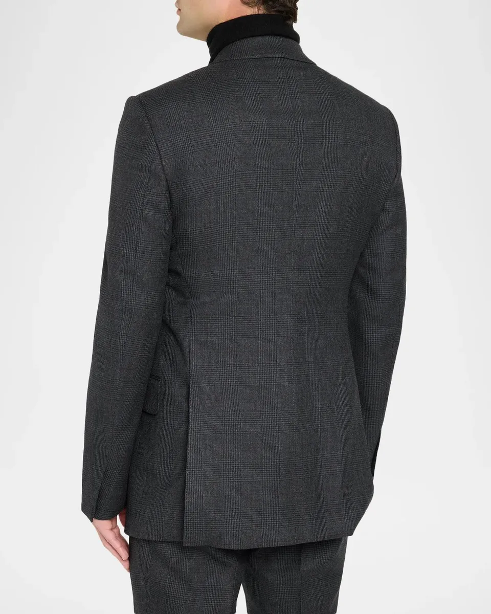 Tom Ford Men's Plaid Wool Two-Piece Suit | Thumbnail 5