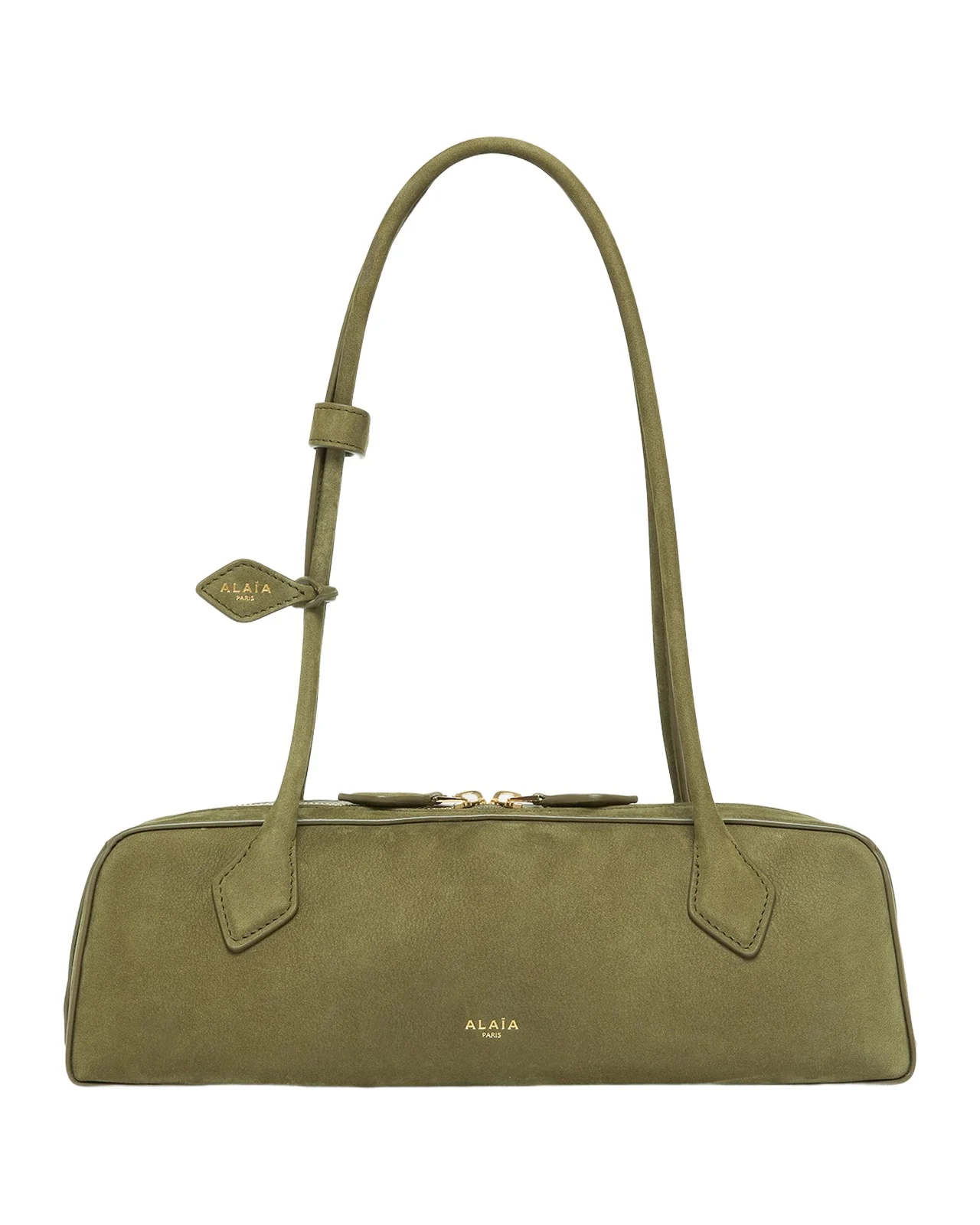Le Teckel Medium Suede Shoulder Bag Le Teckel Medium Suede Shoulder Bag
