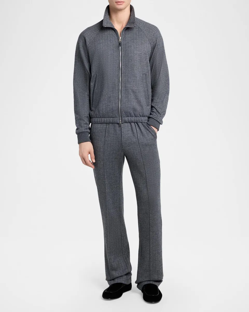 Tom Ford Cotton-Blend Straight-Leg Drawstring Pants | Thumbnail 2 Tom Ford Cotton-Blend Straight-Leg Drawstring Pants | Thumbnail 2