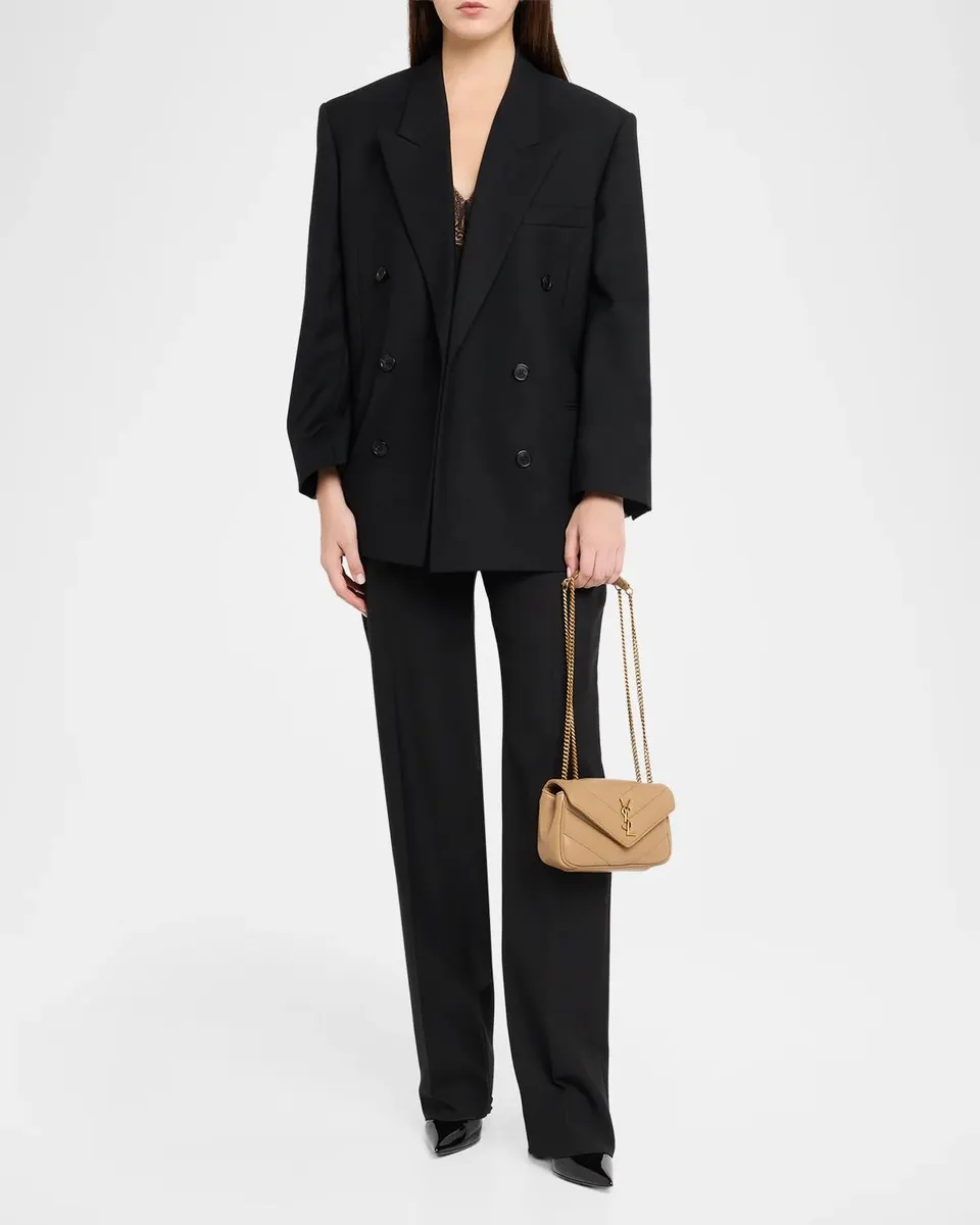 Saint Laurent Quilted Leather Shoulder Bag | Thumbnail 5 Saint Laurent Quilted Leather Shoulder Bag | Thumbnail 5