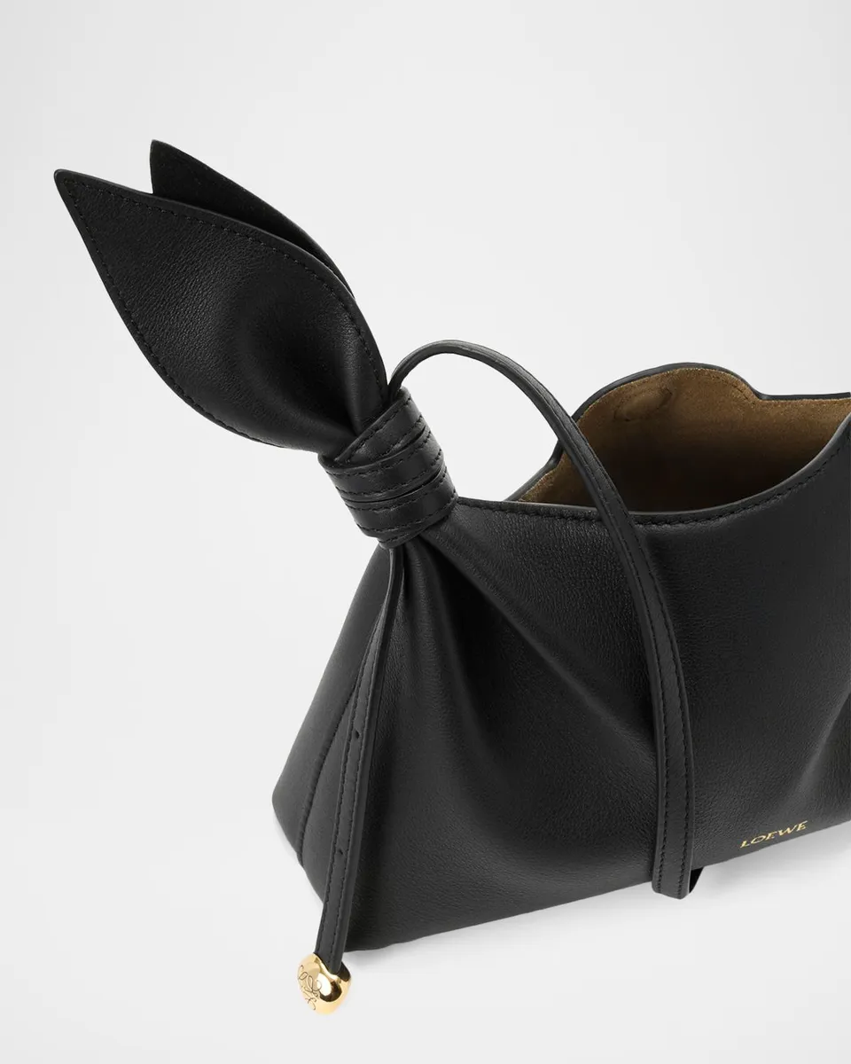 Loewe Scarf Mini Knotted Leather Shoulder Bag | Thumbnail 4 Loewe Scarf Mini Knotted Leather Shoulder Bag | Thumbnail 4