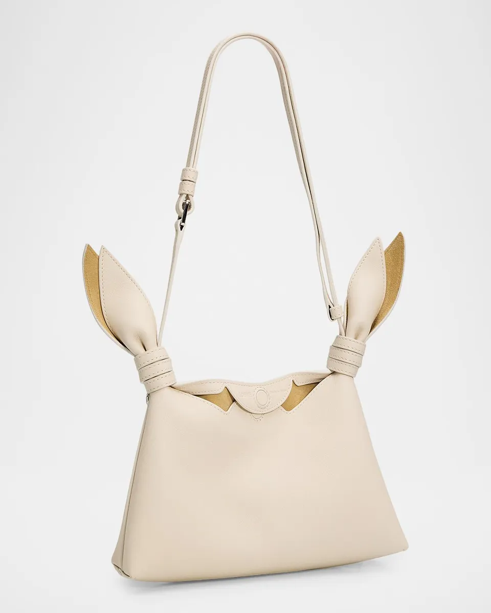 Loewe Scarf Mini Knotted Leather Shoulder Bag | Thumbnail 3 Loewe Scarf Mini Knotted Leather Shoulder Bag | Thumbnail 3