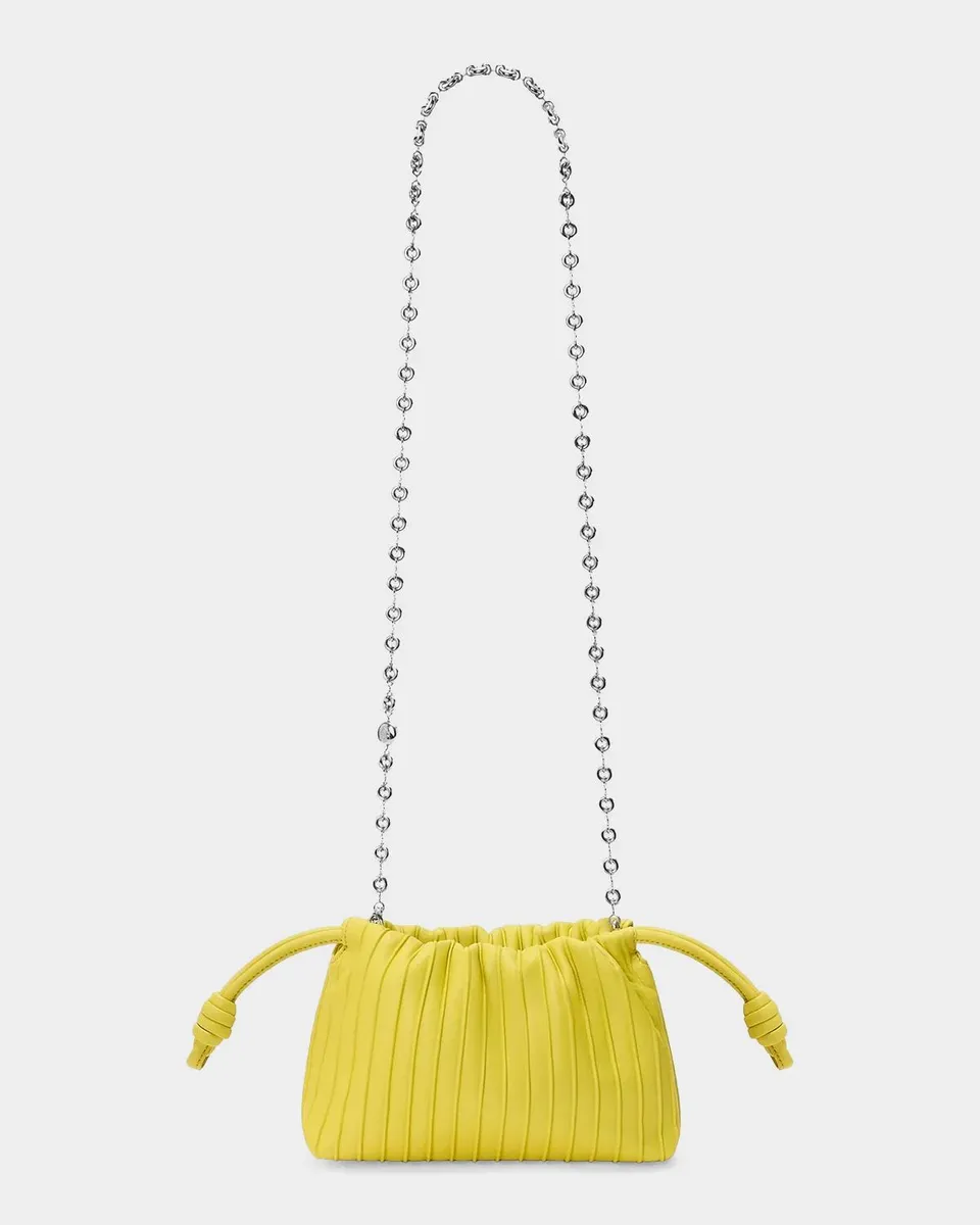 Loewe Flamenco Pleated Shoulder Bag in Napa Leather | Thumbnail 8 Loewe Flamenco Pleated Shoulder Bag in Napa Leather | Thumbnail 8