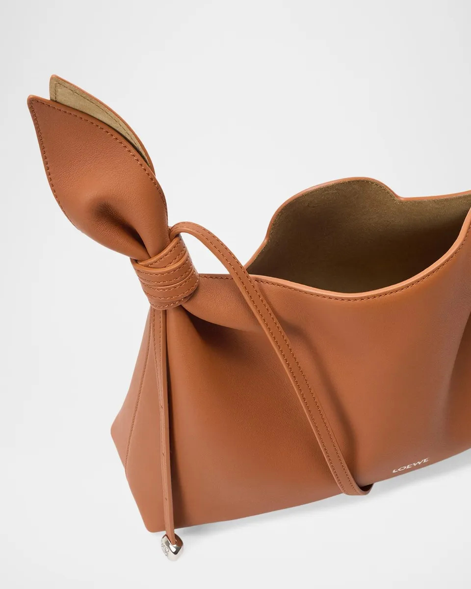 Loewe Scarf Medium Knotted Leather Shoulder Bag | Thumbnail 4