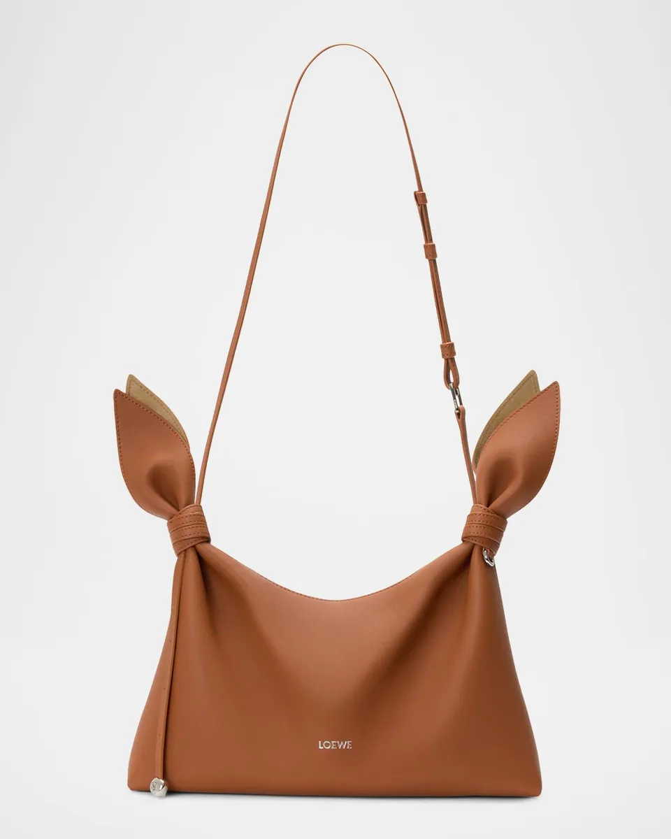 Loewe Scarf Medium Knotted Leather Shoulder Bag | Thumbnail 8