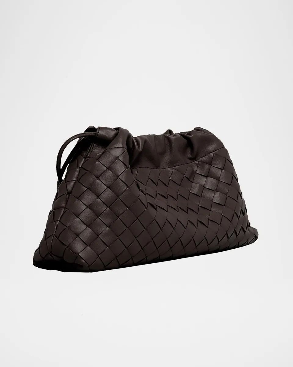Bottega Veneta Dustbag Notte Leather Shoulder Bag | Thumbnail 3