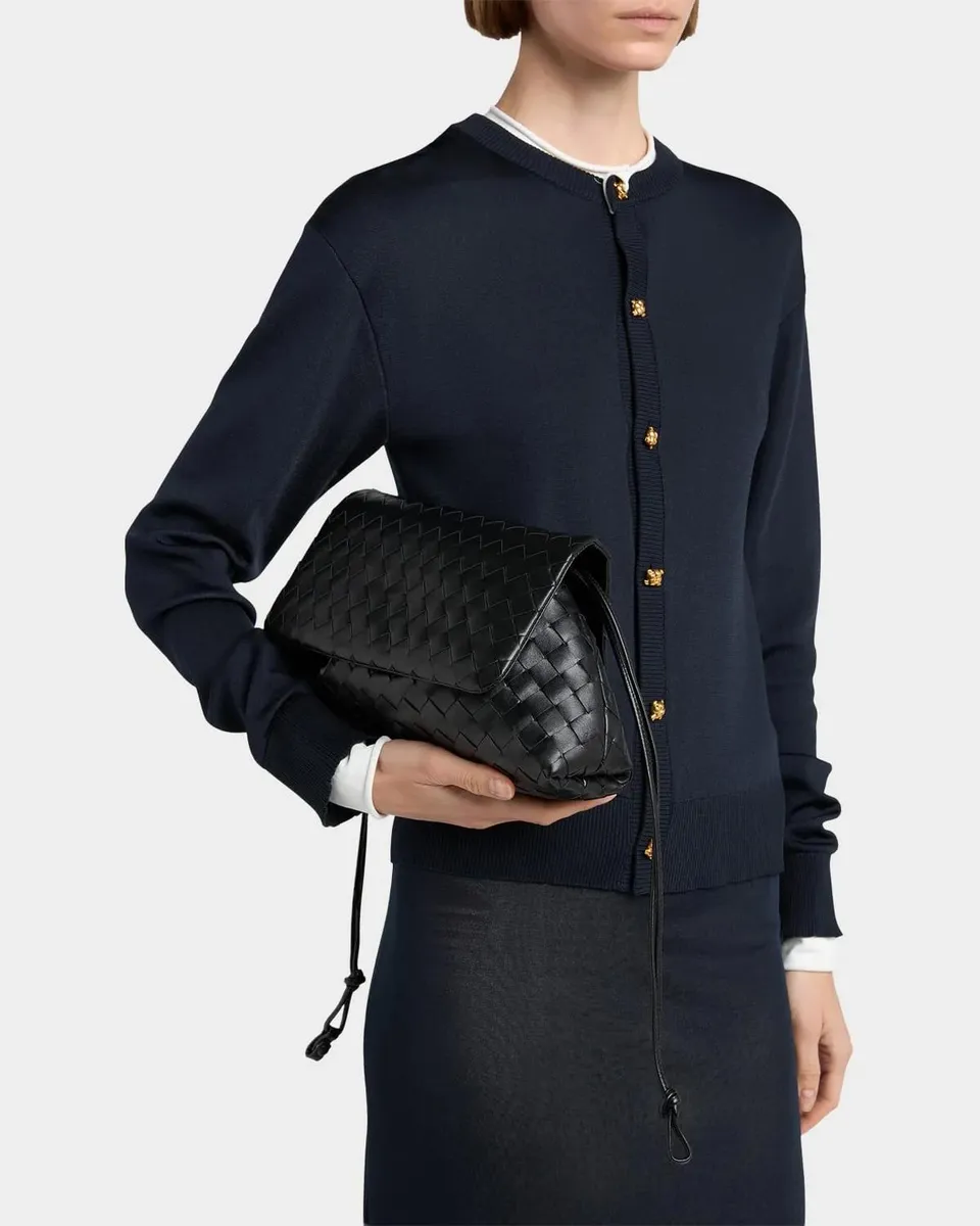 Bottega Veneta Giorno Leather Drawstring Shoulder Bag | Thumbnail 2