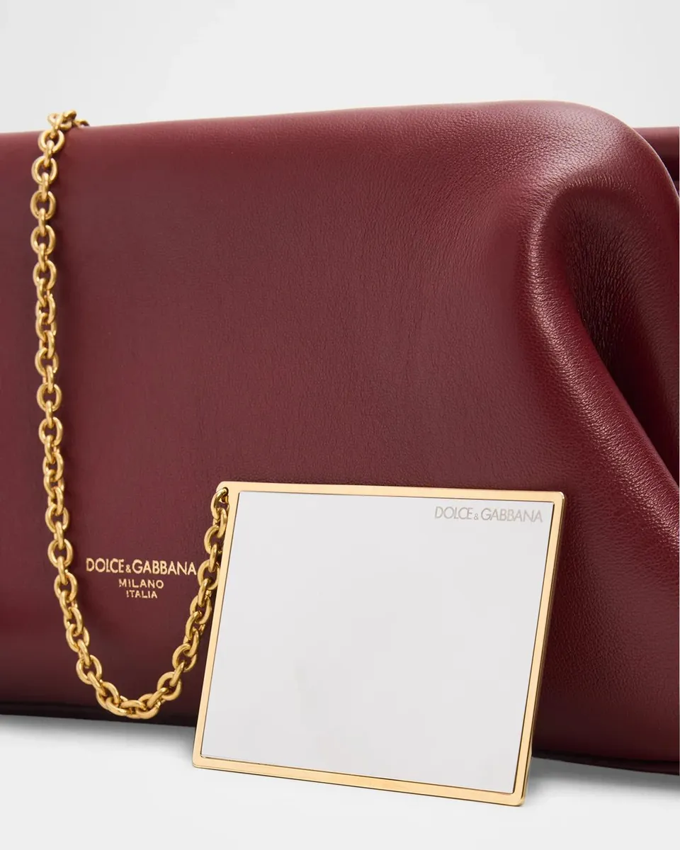 Dolce & Gabbana Nonna Small Leather Satchel | Thumbnail 6