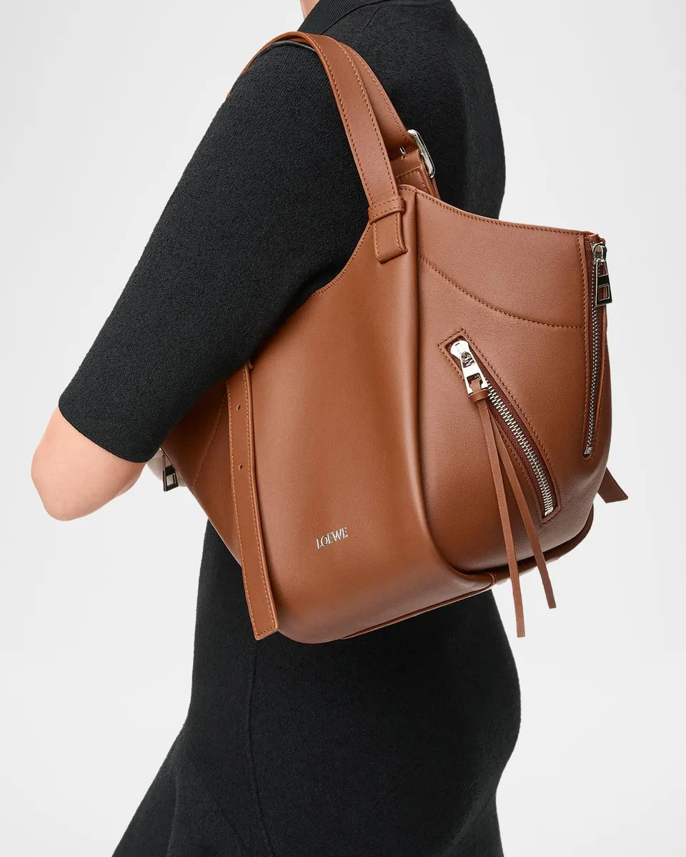 Loewe Hammock Flip Convertible Leather Shoulder Bag | Thumbnail 2