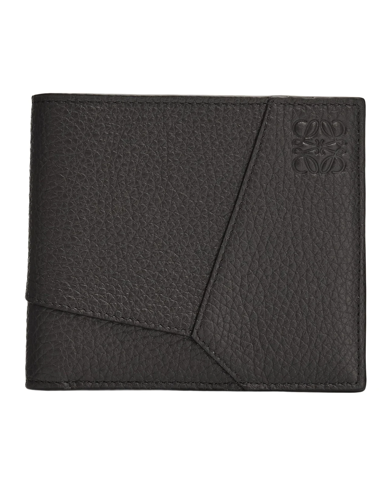 Men's Puzzle Leather Bi-Fold Wallet Men's Puzzle Leather Bi-Fold Wallet