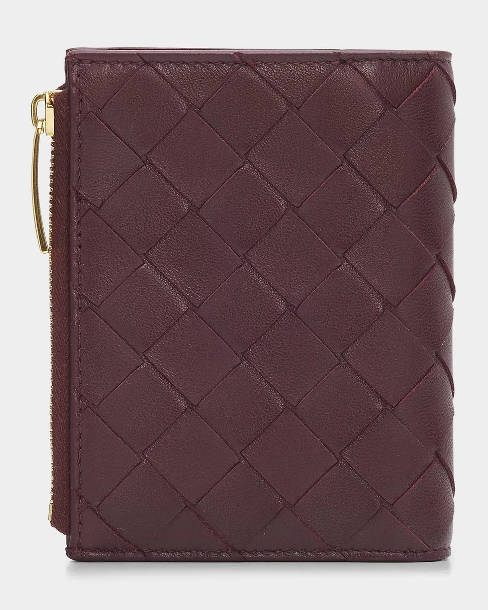 Bottega Veneta Small Bifold Leather Wallet | Thumbnail 3 Bottega Veneta Small Bifold Leather Wallet | Thumbnail 3