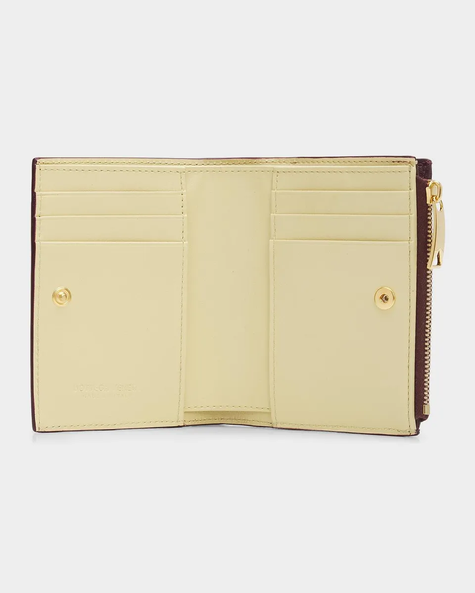 Bottega Veneta Small Bifold Leather Wallet | Thumbnail 4 Bottega Veneta Small Bifold Leather Wallet | Thumbnail 4