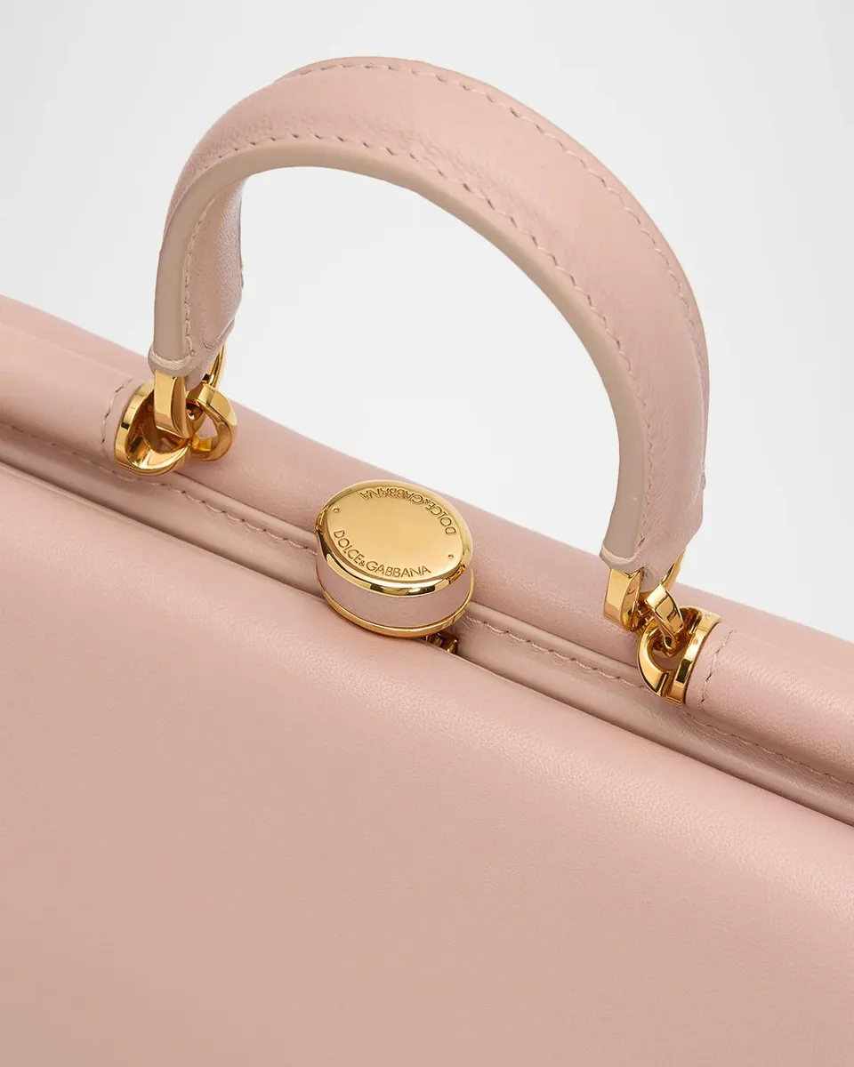 Dolce & Gabbana Nonna Small Leather Satchel | Thumbnail 4 Dolce & Gabbana Nonna Small Leather Satchel | Thumbnail 4