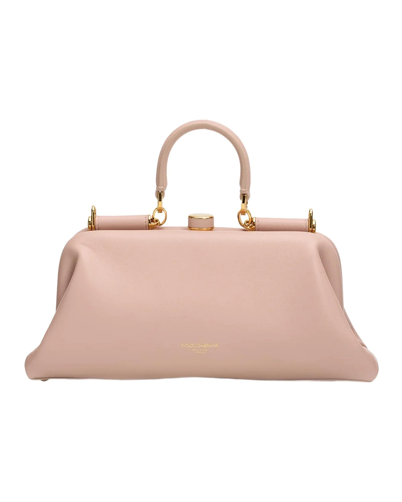 Dolce & Gabbana Nonna Small Leather Satchel