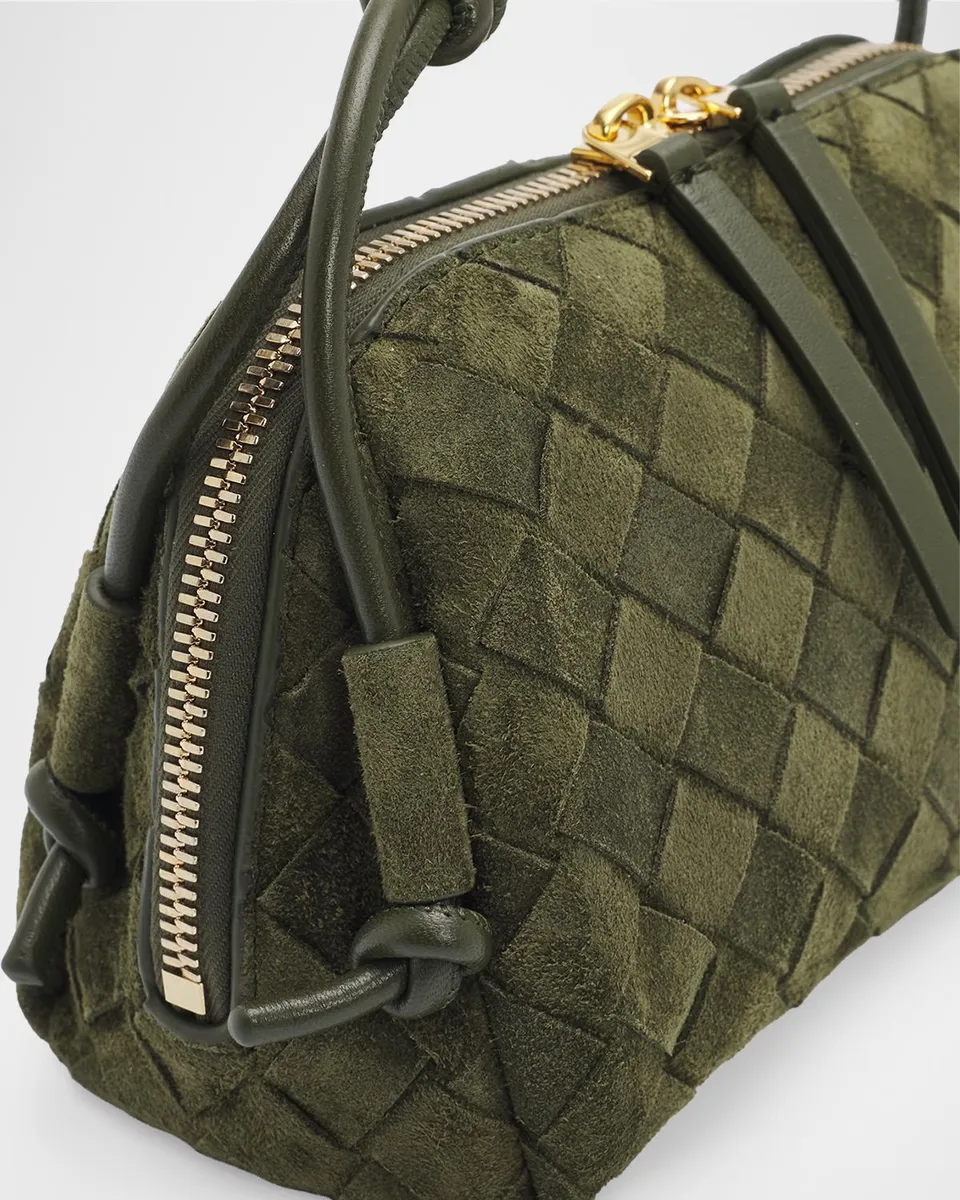 Bottega Veneta Concert Pouch Intrecciato Suede Crossbody Bag | Thumbnail 6 Bottega Veneta Concert Pouch Intrecciato Suede Crossbody Bag | Thumbnail 6