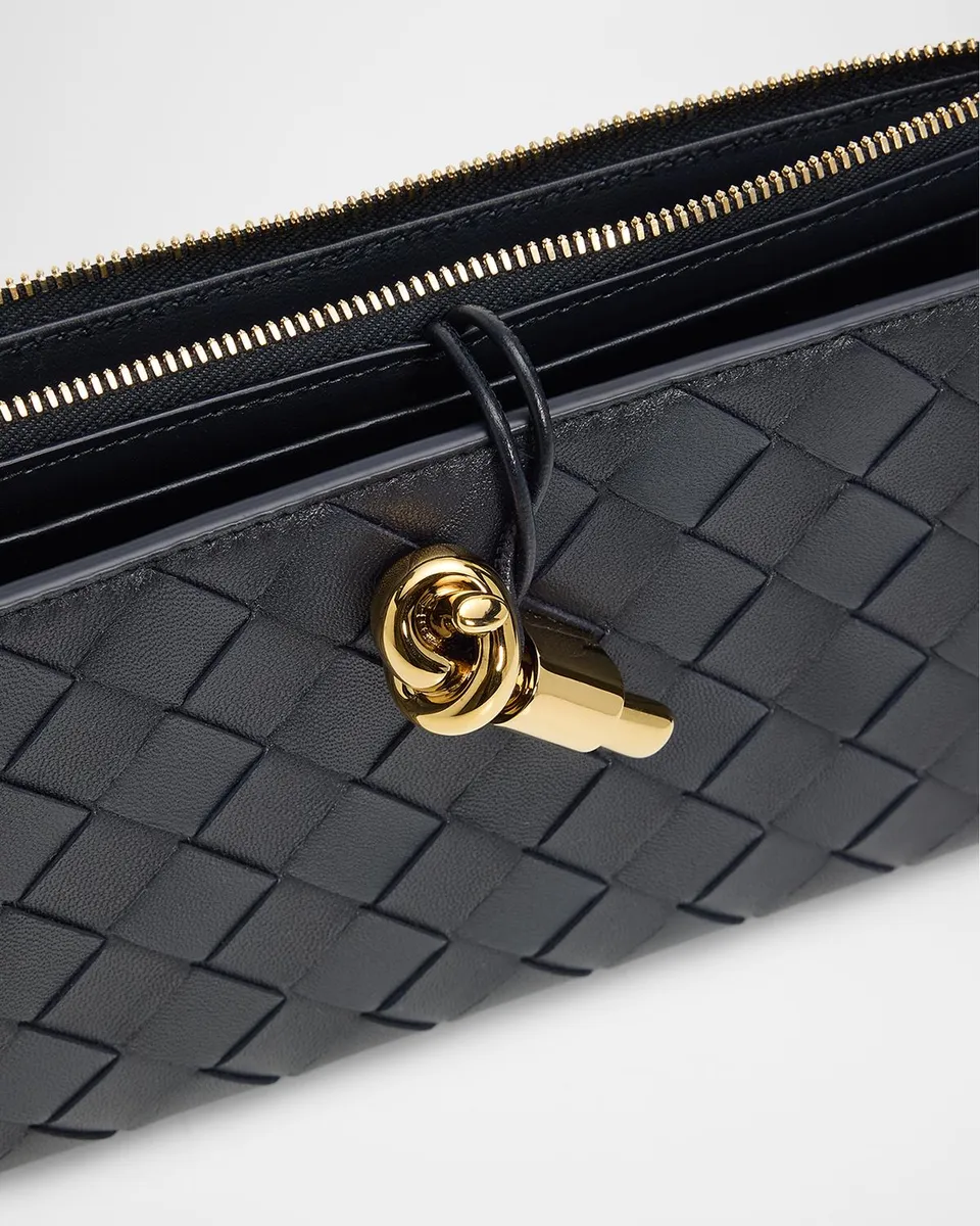 Bottega Veneta Andiamo Intrecciato Leather Wallet Organizer | Thumbnail 6 Bottega Veneta Andiamo Intrecciato Leather Wallet Organizer | Thumbnail 6
