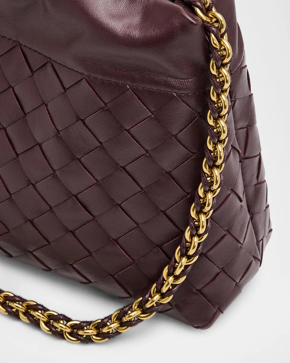 Bottega Veneta Dustbag Notte Leather Shoulder Bag | Thumbnail 6