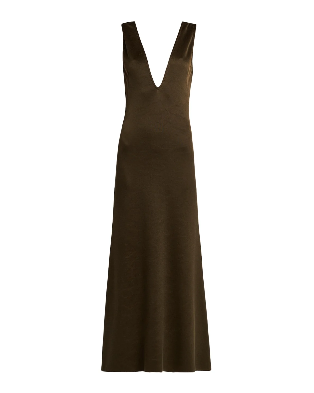 Tom Ford Double-Face Plunging V-Neck Dress