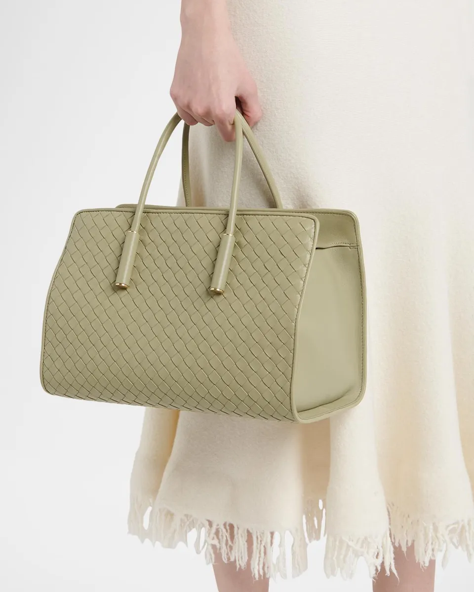 Bottega Veneta Barbara Small Leather Tote Bag | Thumbnail 2 Bottega Veneta Barbara Small Leather Tote Bag | Thumbnail 2