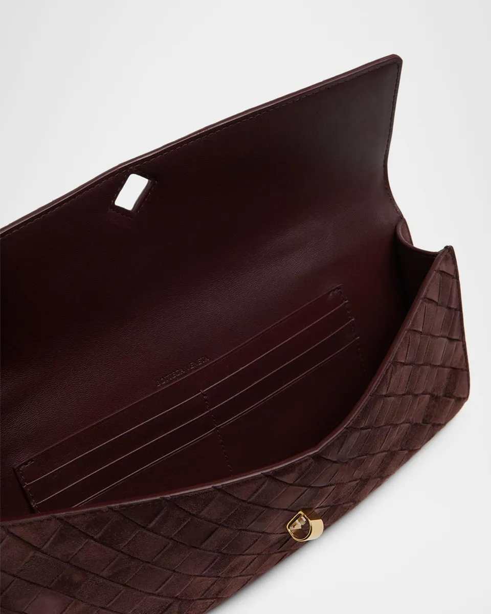 Bottega Veneta Andiamo Leather Clutch Bag | Thumbnail 4 Bottega Veneta Andiamo Leather Clutch Bag | Thumbnail 4