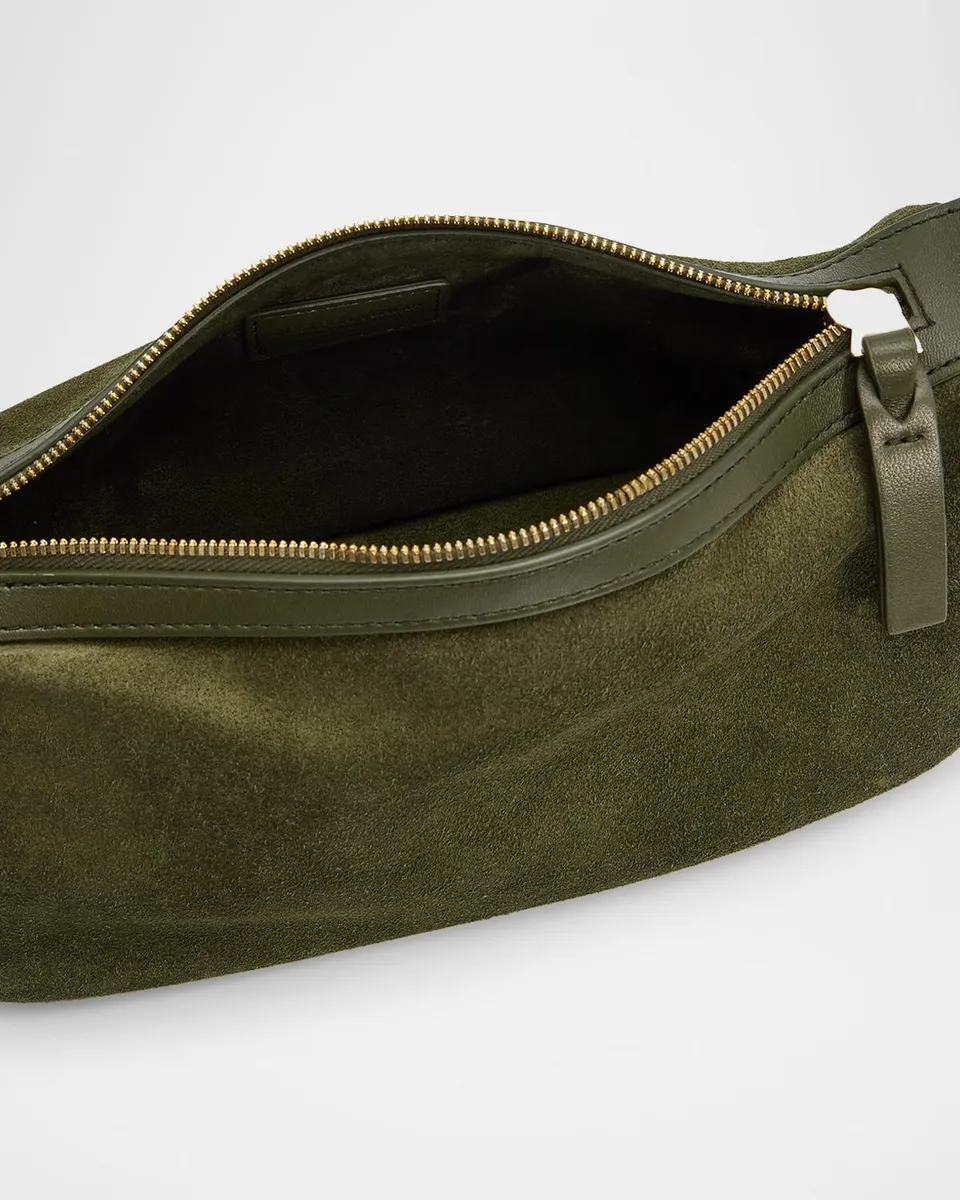 Bottega Veneta Nodo Intrecciato Suede Shoulder Bag | Thumbnail 4