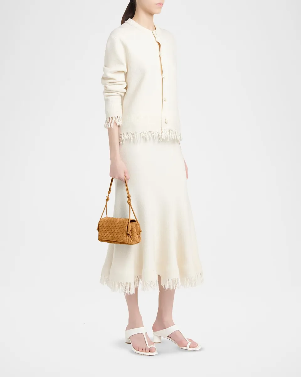 Bottega Veneta Smooth Suede Crossbody Bag | Thumbnail 5 Bottega Veneta Smooth Suede Crossbody Bag | Thumbnail 5