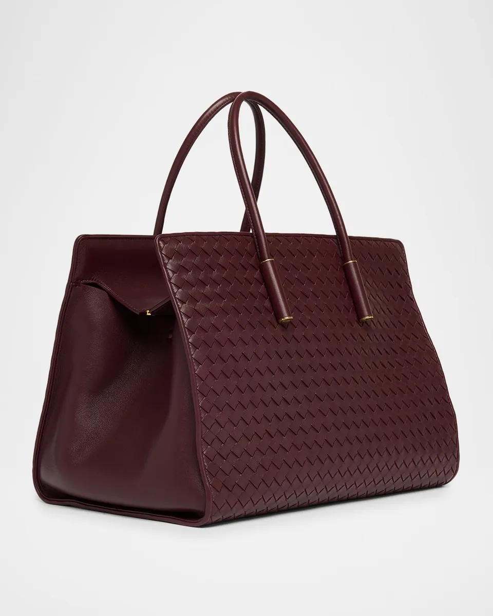 Bottega Veneta Barbara Medium Leather Tote Bag | Thumbnail 3 Bottega Veneta Barbara Medium Leather Tote Bag | Thumbnail 3
