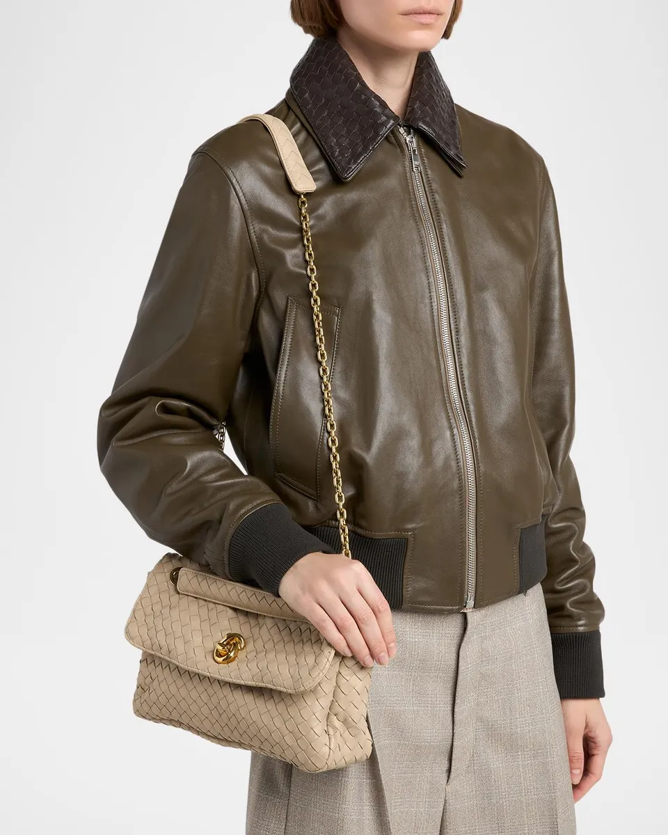 Bottega Veneta Madison Intrecciato Leather Shoulder Bag | Thumbnail 2