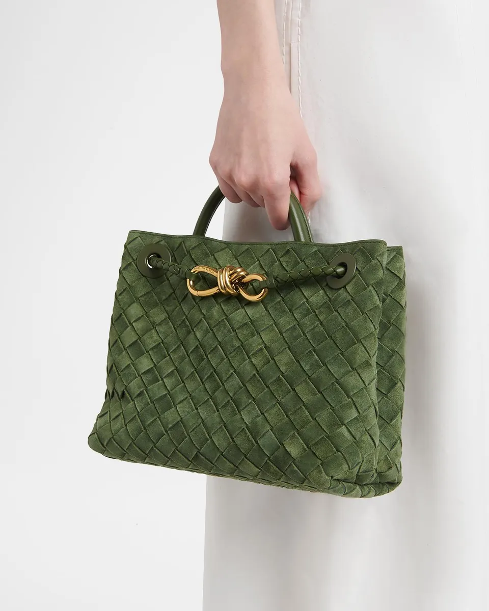 Bottega Veneta Andiamo Suede Top-Handle Bag | Thumbnail 2 Bottega Veneta Andiamo Suede Top-Handle Bag | Thumbnail 2
