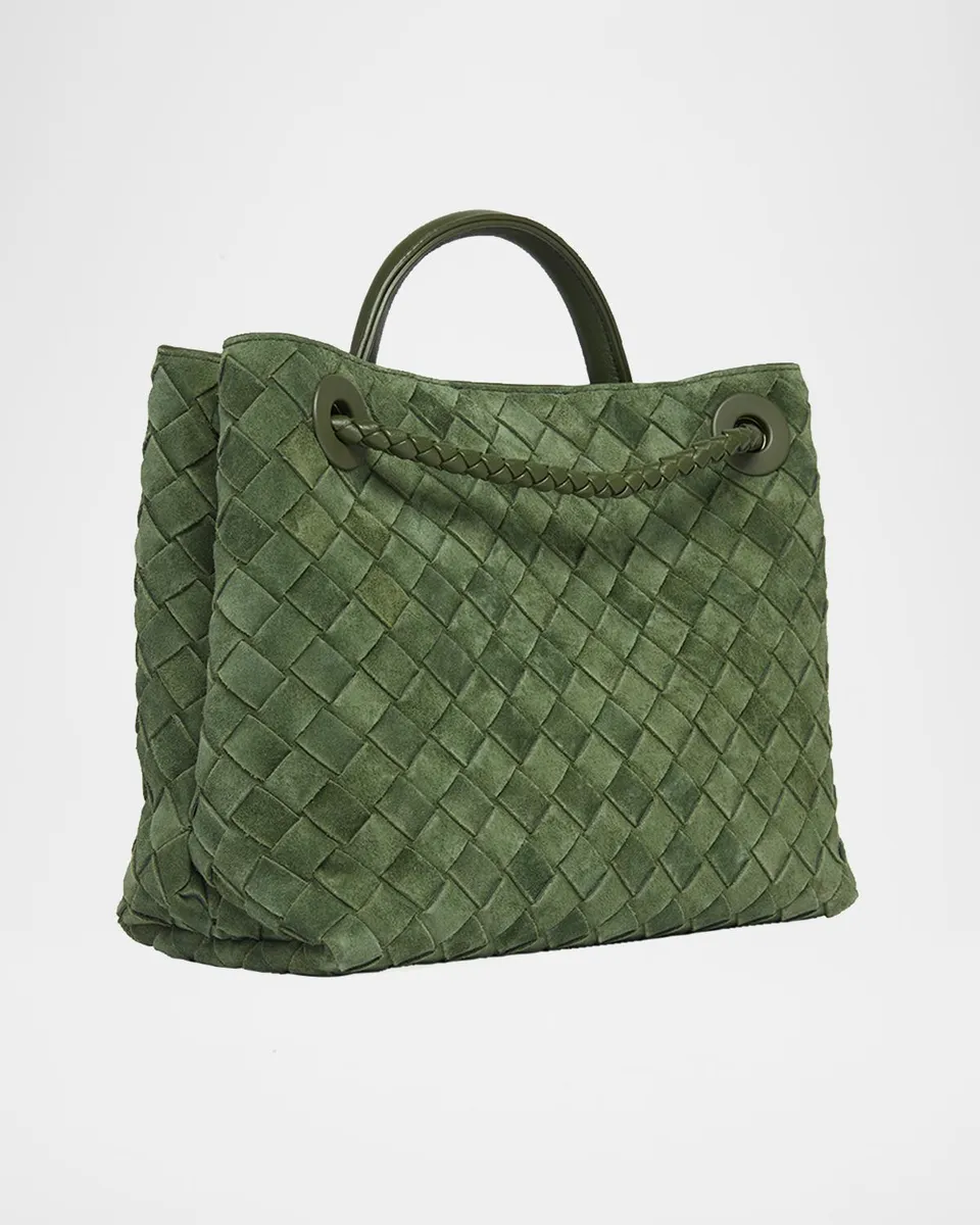 Bottega Veneta Andiamo Suede Top-Handle Bag | Thumbnail 3 Bottega Veneta Andiamo Suede Top-Handle Bag | Thumbnail 3