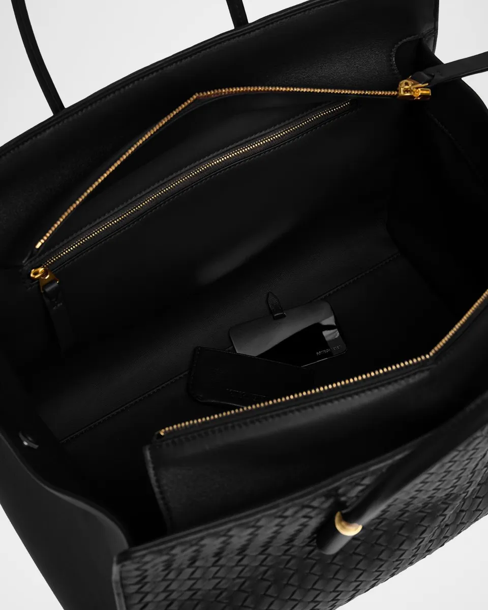 Bottega Veneta Barbara Medium Leather Tote Bag | Thumbnail 4