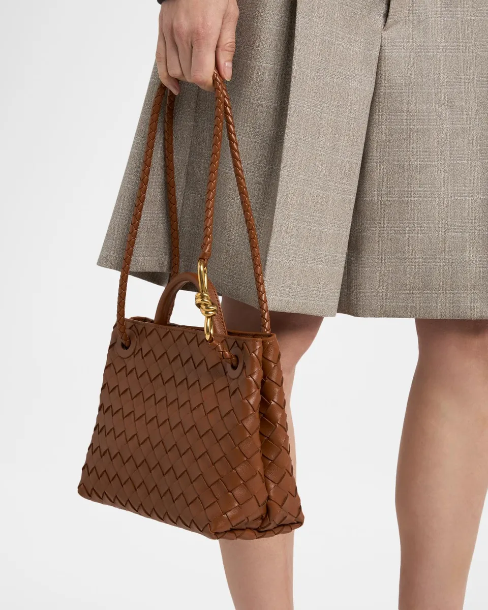 Bottega Veneta Andiamo Small Leather Top-Handle Bag | Thumbnail 2 Bottega Veneta Andiamo Small Leather Top-Handle Bag | Thumbnail 2