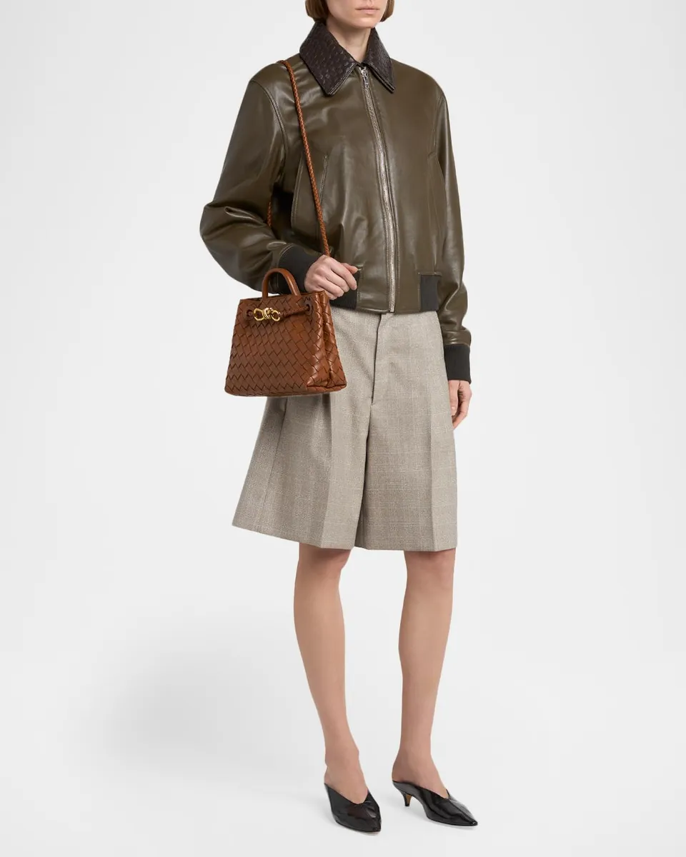 Bottega Veneta Andiamo Small Leather Top-Handle Bag | Thumbnail 5 Bottega Veneta Andiamo Small Leather Top-Handle Bag | Thumbnail 5