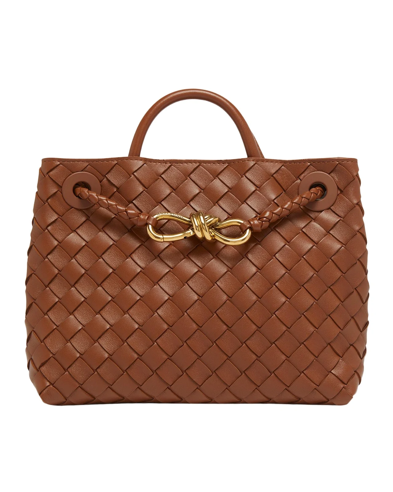 Andiamo Small Leather Top-Handle Bag Andiamo Small Leather Top-Handle Bag