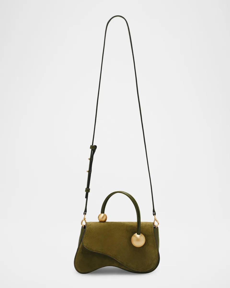 Cult Gaia Kazia Beaded Suede Top-Handle Bag | Thumbnail 4 Cult Gaia Kazia Beaded Suede Top-Handle Bag | Thumbnail 4