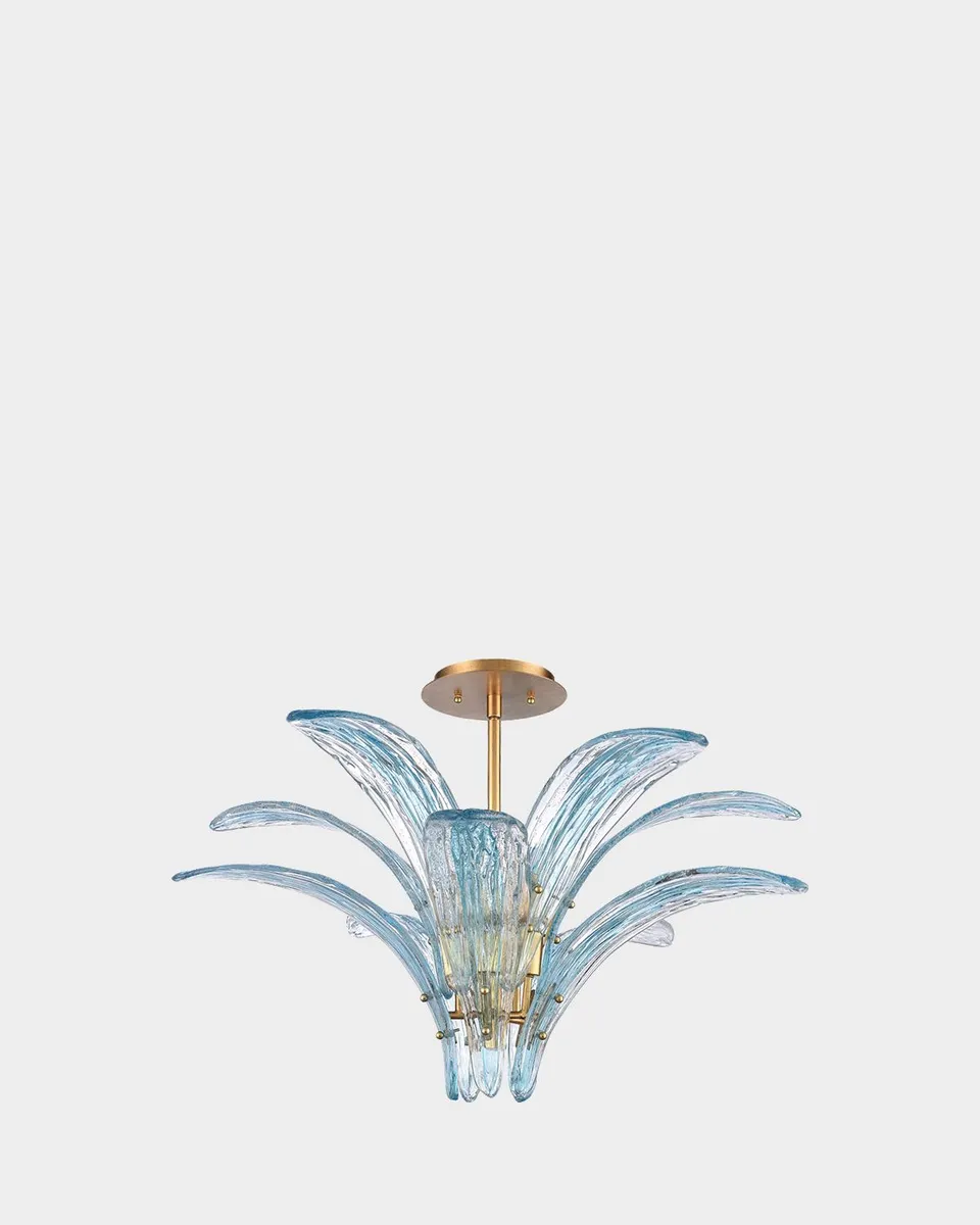 Arabela Lighting Fiore 33" 5-Light Semi-Flush Mount | Thumbnail 3 Arabela Lighting Fiore 33" 5-Light Semi-Flush Mount | Thumbnail 3