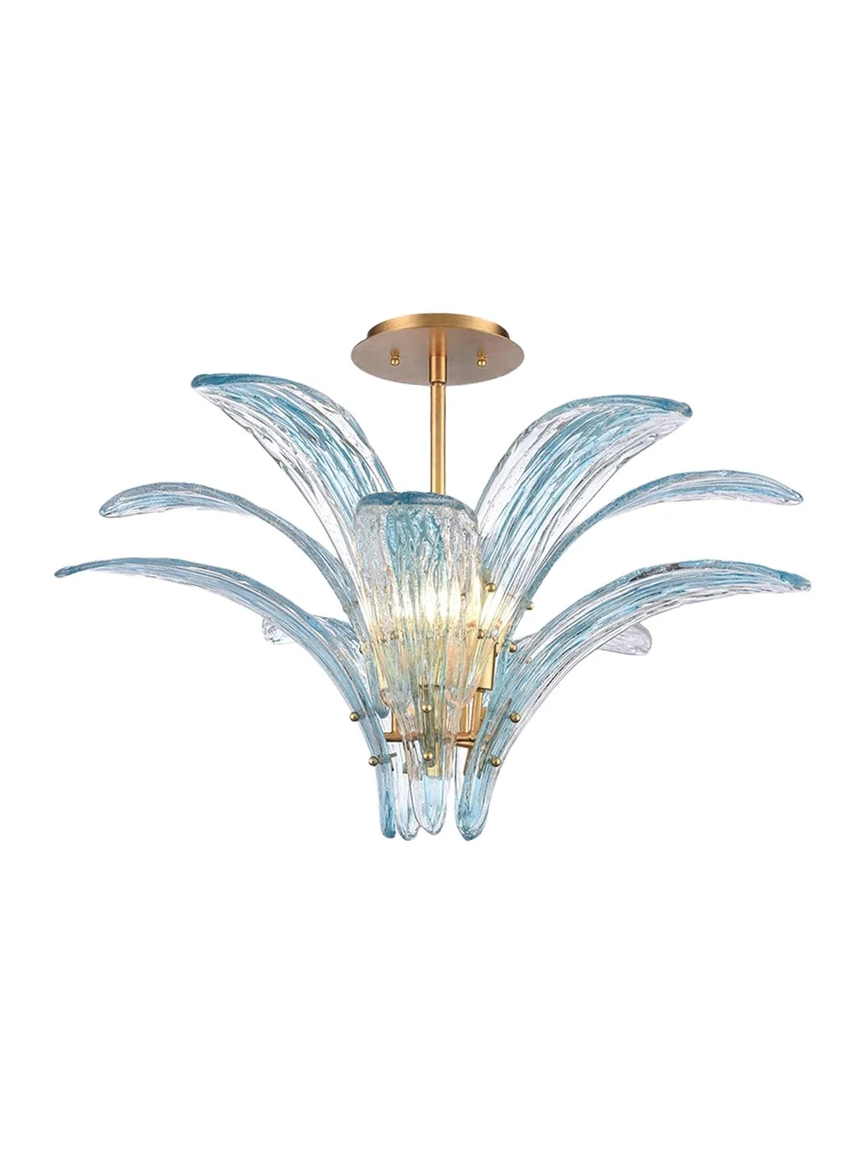 Arabela Lighting Fiore 33" 5-Light Semi-Flush Mount