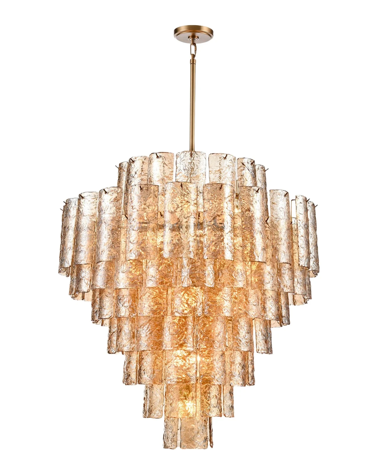 Arabela Lighting Fire and Ice 37" 21-Light Chandelier