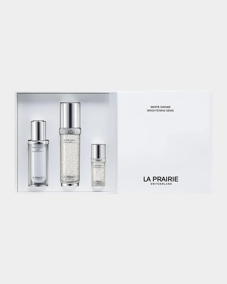 La Prairie White Caviar 3-Piece Brightening Gems Ritual | Thumbnail 3 La Prairie White Caviar 3-Piece Brightening Gems Ritual | Thumbnail 3