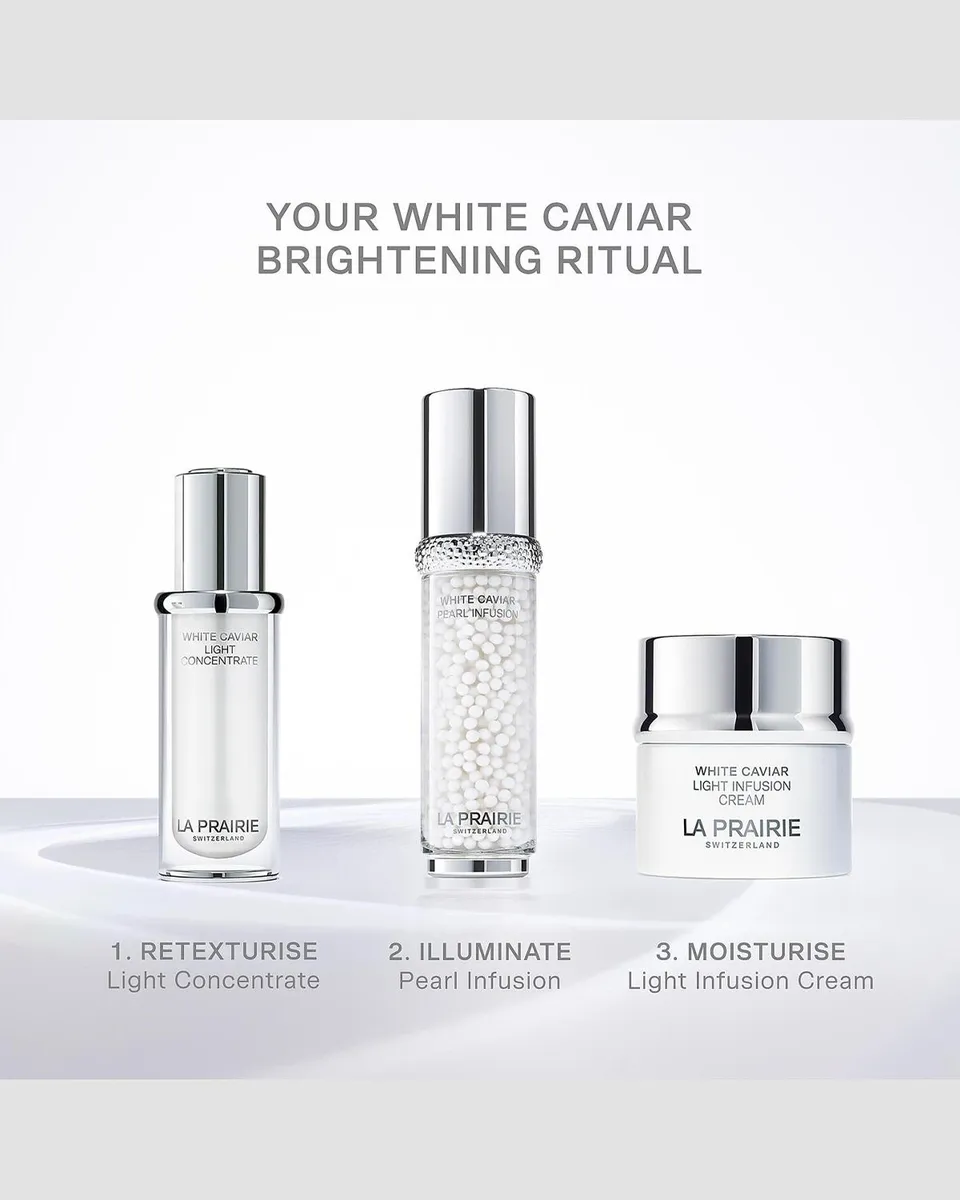 La Prairie White Caviar 3-Piece Brightening Gems Ritual | Thumbnail 5 La Prairie White Caviar 3-Piece Brightening Gems Ritual | Thumbnail 5