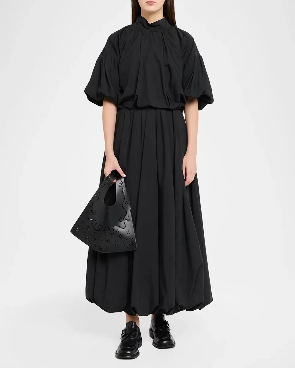 Simone Rocha Mini Laser-Cut Shopper Tote Bag | Thumbnail 6 Simone Rocha Mini Laser-Cut Shopper Tote Bag | Thumbnail 6