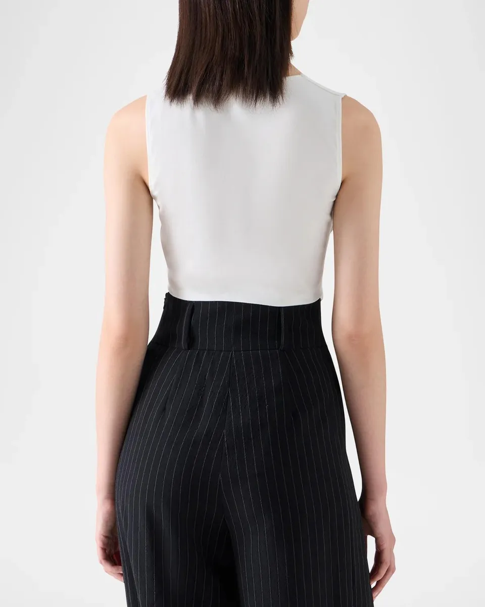 Akris punto Modal Stretch Square-Neck Tank Top | Thumbnail 3