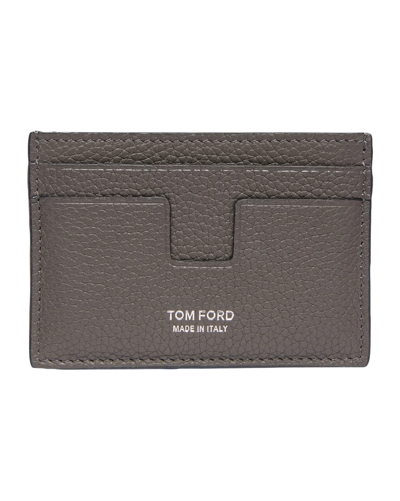 Tom Ford Men's T Line Soft Grain Leather Card Holder