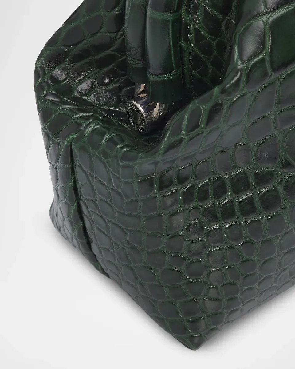 Stella McCartney Falabella Croc-Embossed Clutch | Thumbnail 6 Stella McCartney Falabella Croc-Embossed Clutch | Thumbnail 6